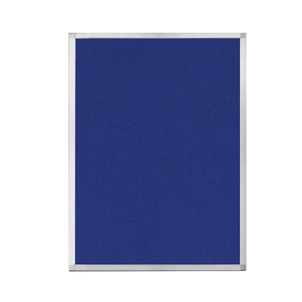Hush Panel Configurable Cubicle Partition 3' x 4' Royal Blue Fabric